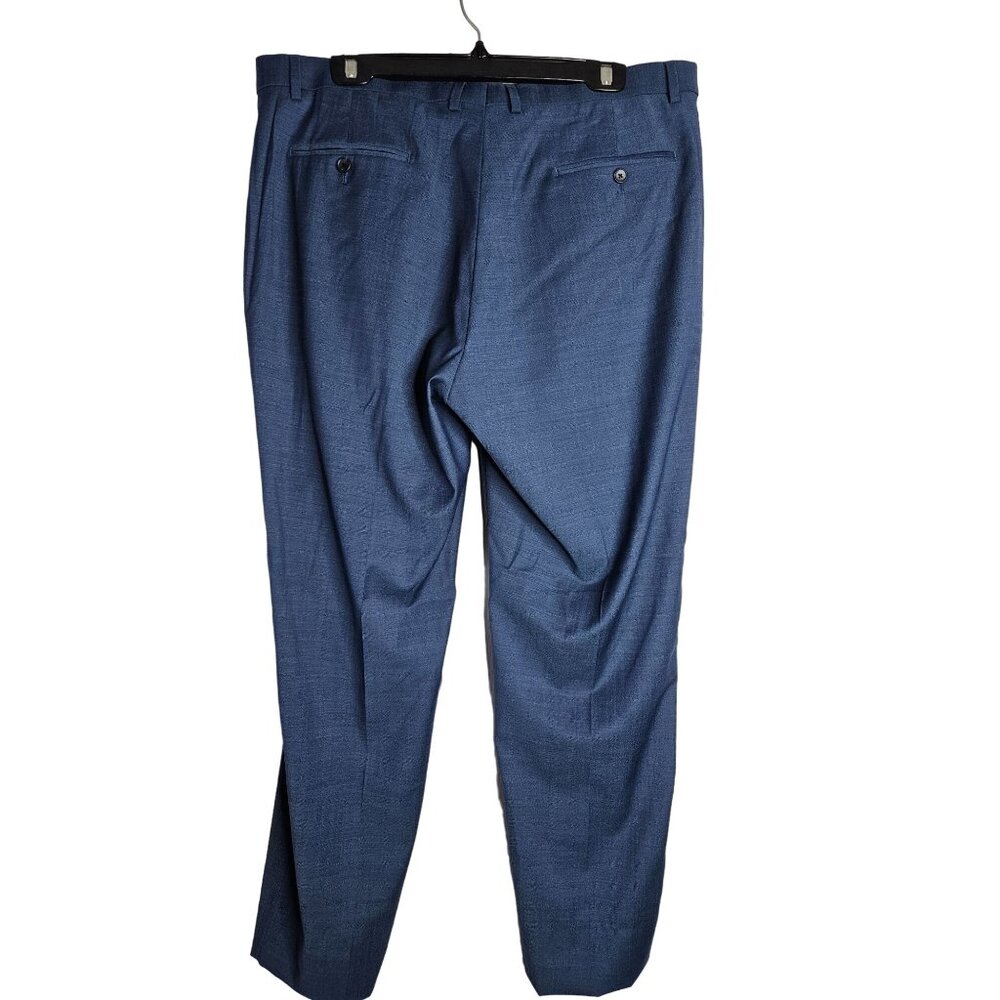 Jos. A. Bank Men Wool Blend Slim Fit Traveler Tech Pants 40R (38R) Hemmed 30.5"L - Picture 2 of 8